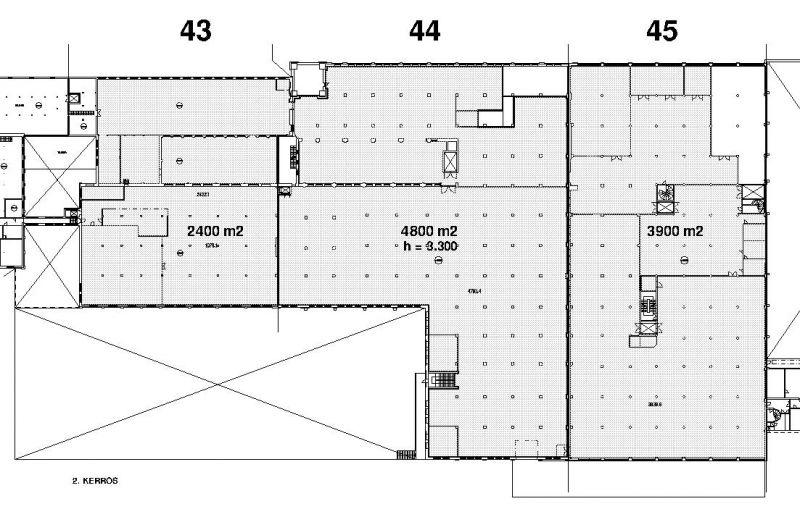 Finlaysonalue Logistiikkakeskus 11100 m2