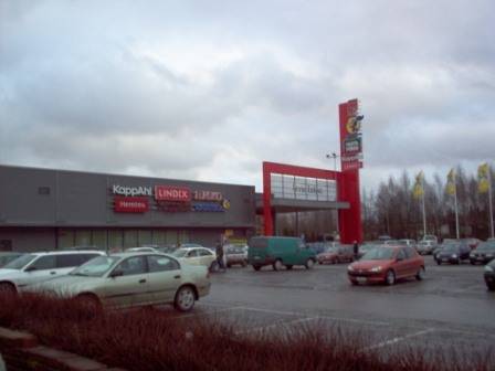 Liiketila Hämeenlinnan Tiiriön Citymarketissa